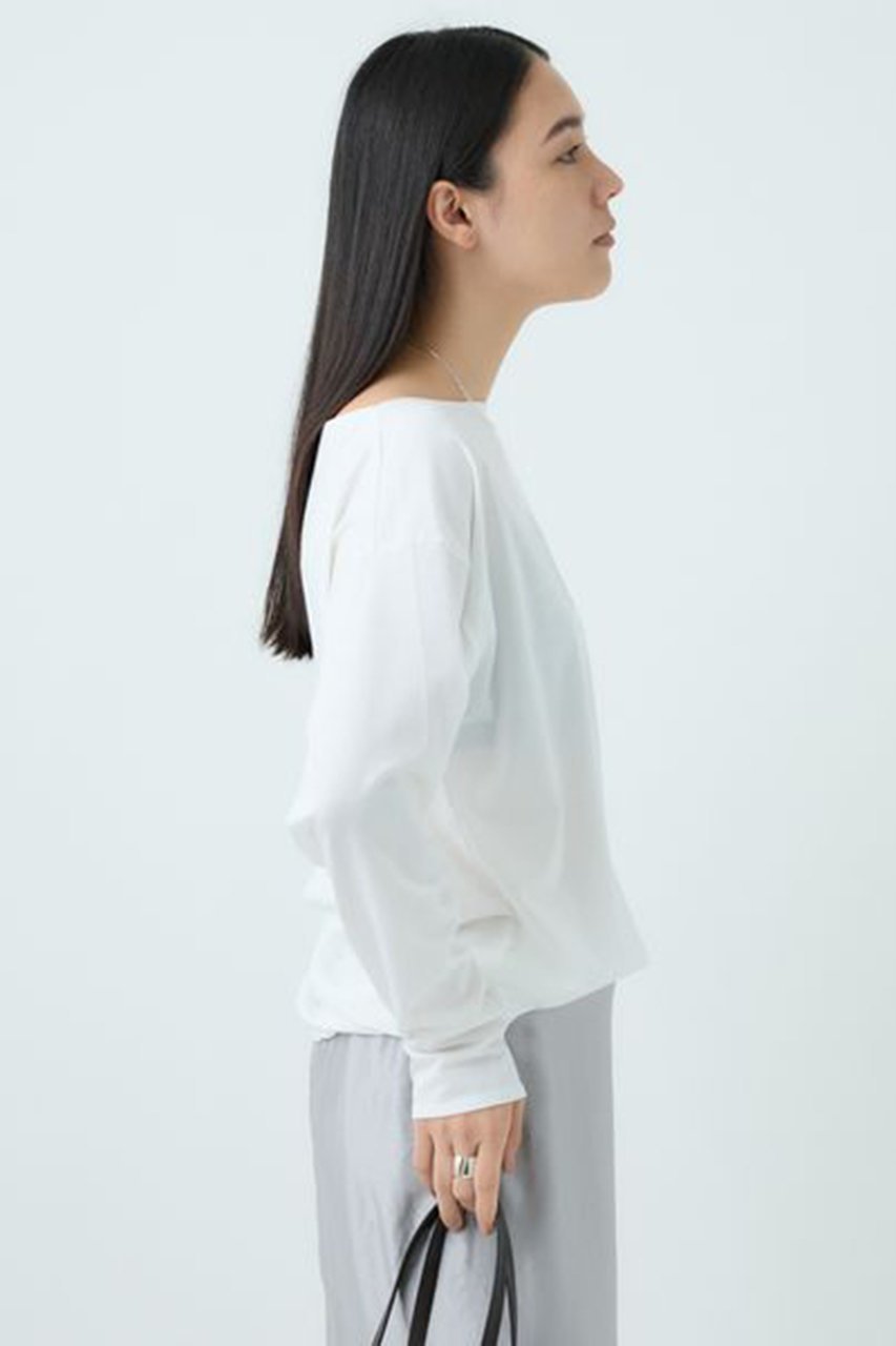 【カオス/Chaos】のコンスTシャツ 人気、トレンドファッション・服の通販 founy(ファニー) 　ファッション　Fashion　レディースファッション　Fashion for Women　トップス・カットソー　Cut & Sew Tops　シャツ・ブラウス・オフィスカジュアル　Elegant Blouses & Button-Ups　ロングTシャツ・Tシャツ　Longline T-Shirts & Tees　カットソー・ベーシックTシャツ　Cut-and-Sewn Tops / Stretch Tees & Basics　なめらか　Smooth, Silky Texture　コンパクト　Compact, Small Size　ストレッチ　Stretch, Stretchy Fabric　スリーブ　Sleeve, Long Sleeve / Short Sleeve　ロング　Long, Long-Length　other-8|ID: prp329100004901019 ipo3291000000036673491