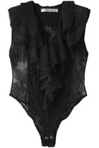 【プランク プロジェクト/PRANK PROJECT】のレースフリルボディースーツ / Lace Frill Bodysuit BLK(ブラック)|ID: prp329100004901055 ipo3291000000036673742