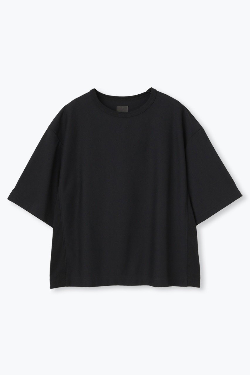 【レリル/lelill】の【日本製】THE ハイテク BASIC T(オーバーサイズ) インテリア・キッズ・メンズ・レディースファッション・服の通販 founy(ファニー) 　ファッション　Fashion　レディースファッション　Fashion for Women　トップス・カットソー　Cut & Sew Tops　シャツ・ブラウス・オフィスカジュアル　Elegant Blouses & Button-Ups　ロングTシャツ・Tシャツ　Longline T-Shirts & Tees　カットソー・ベーシックTシャツ　Cut-and-Sewn Tops / Stretch Tees & Basics　ウォッシャブル　Machine Washable　ショート　Short, Short Length　スリーブ　Sleeve, Long Sleeve / Short Sleeve　吸水　Absorbent, Quick-Dry　定番　Standard, Basic Item　日本製　Made In Japan　ブラック|ID: prp329100004901062 ipo3291000000036673795