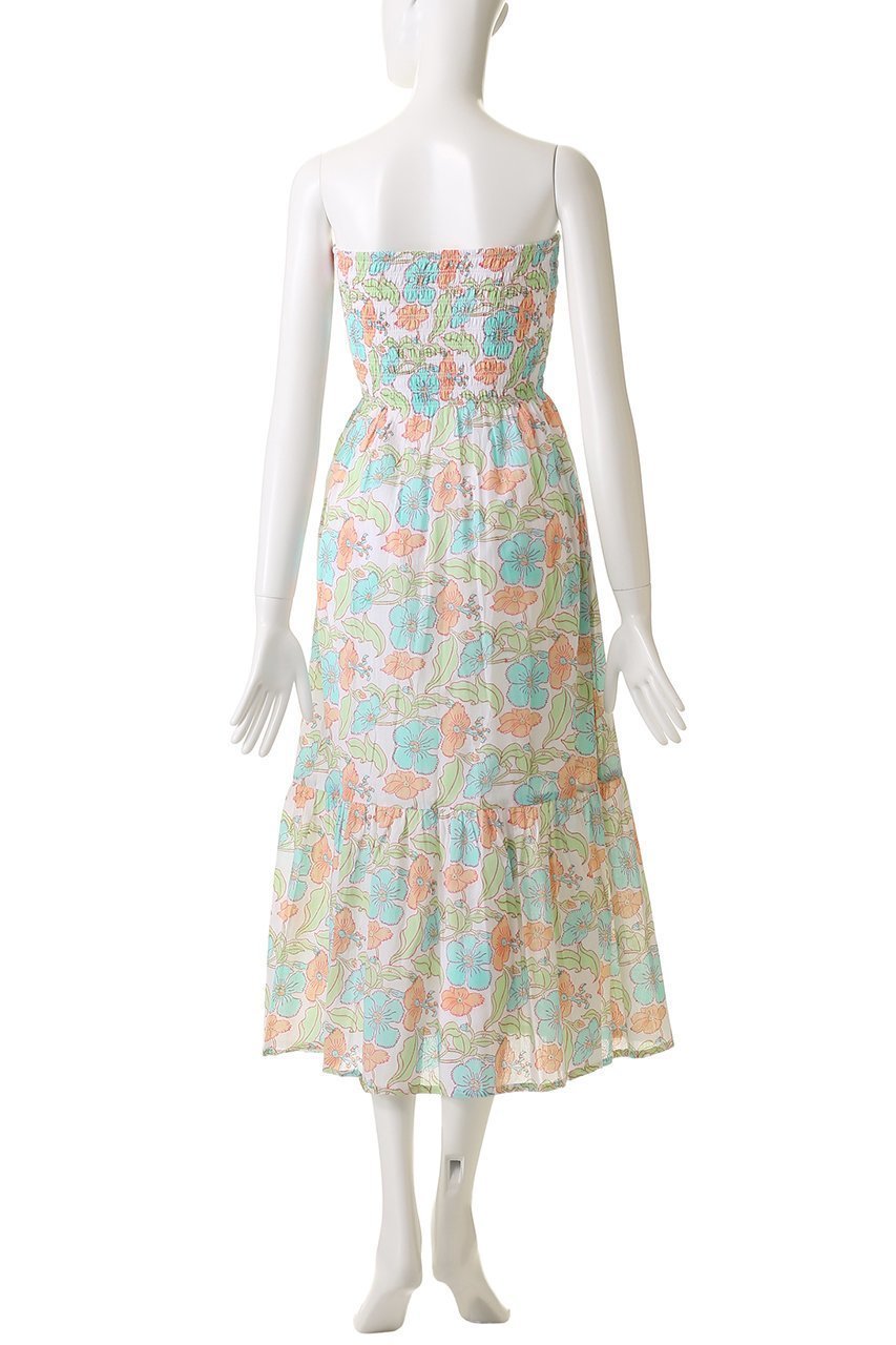 【エスゼット ブロックプリント/SZ Blockprints】のMIRA DRESS FLOWER POWER ベアトップドレス 人気、トレンドファッション・服の通販 founy(ファニー) 　ファッション　Fashion　レディースファッション　Fashion for Women　ワンピース　Dresses　フォーマル・パーティードレス・結婚式用ドレス　Elegant & Casual Dresses　チュニック　Tunic Tops & Dresses　チュニック　Tunic, Long Top　パーティ　Party, Party Style　リゾート　Resort, Vacation Style　夏　Summer　軽量　Lightweight, Ultra Light　other-4|ID: prp329100004901094 ipo3291000000036674056