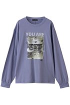 【メゾンスペシャル/MAISON SPECIAL】のLaundry Photo Long Sleeve T-shirt/ランドリーフォトロンTEE 人気、トレンドファッション・服の通販 founy(ファニー) ファッション Fashion レディースファッション Fashion for Women トップス・カットソー Cut & Sew Tops シャツ・ブラウス・オフィスカジュアル Elegant Blouses & Button-Ups ロングTシャツ・Tシャツ Longline T-Shirts & Tees カットソー・ベーシックTシャツ Cut-and-Sewn Tops / Stretch Tees & Basics インナー Innerwear カーゴパンツ Cargo Pants, Utility Pants グラフィック Graphic, Graphic Design スリーブ Sleeve, Long Sleeve / Short Sleeve デニム Denim, Jeans Material ピーチ Peach, Soft Touch フロント Front, Front Design プリント Print, Printed Pattern ロング Long, Long-Length A/W・秋冬 Autumn/Winter thumbnail PPL(パープル)|ID: prp329100004901129 ipo3291000000036674335