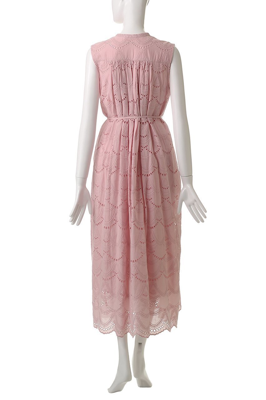 【ヌキテパ/NE QUITTEZ PAS】のCOTTON VOILE DOT HEMLA ノースリーブドレス 人気、トレンドファッション・服の通販 founy(ファニー) 　ファッション　Fashion　レディースファッション　Fashion for Women　ワンピース　Dresses　フォーマル・パーティードレス・結婚式用ドレス　Elegant & Casual Dresses　チュニック　Tunic Tops & Dresses　チュニック　Tunic, Long Top　ドット　Polka Dot, Dot Pattern　ドレス　Dress, One-Piece　ノースリーブ　Sleeveless, No-Sleeve　ロング　Long, Long-Length　夏　Summer　other-4|ID: prp329100004901155 ipo3291000000036674685