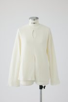 【リムアーク/RIM.ARK】のOpen skin thermal tops/トップス 人気、トレンドファッション・服の通販 founy(ファニー) ファッション Fashion レディースファッション Fashion for Women トップス・カットソー Cut & Sew Tops シャツ・ブラウス・オフィスカジュアル Elegant Blouses & Button-Ups ロングTシャツ・Tシャツ Longline T-Shirts & Tees カットソー・ベーシックTシャツ Cut-and-Sewn Tops / Stretch Tees & Basics オーバル Oval Design サーマル Thermal, Waffle Knit スリーブ Sleeve, Long Sleeve / Short Sleeve フロント Front, Front Design モダン Modern, Contemporary ロング Long, Long-Length thumbnail ホワイト|ID: prp329100004901159 ipo3291000000036674735