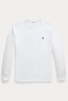 【ラルフローレン/RALPH LAUREN / MEN】の【MEN】【POLO RALPH LAUREN】クラシック フィット ジャージー ロングスリーブ Tシャツ ホワイト|ID: prp329100004901199 ipo3291000000036675114
