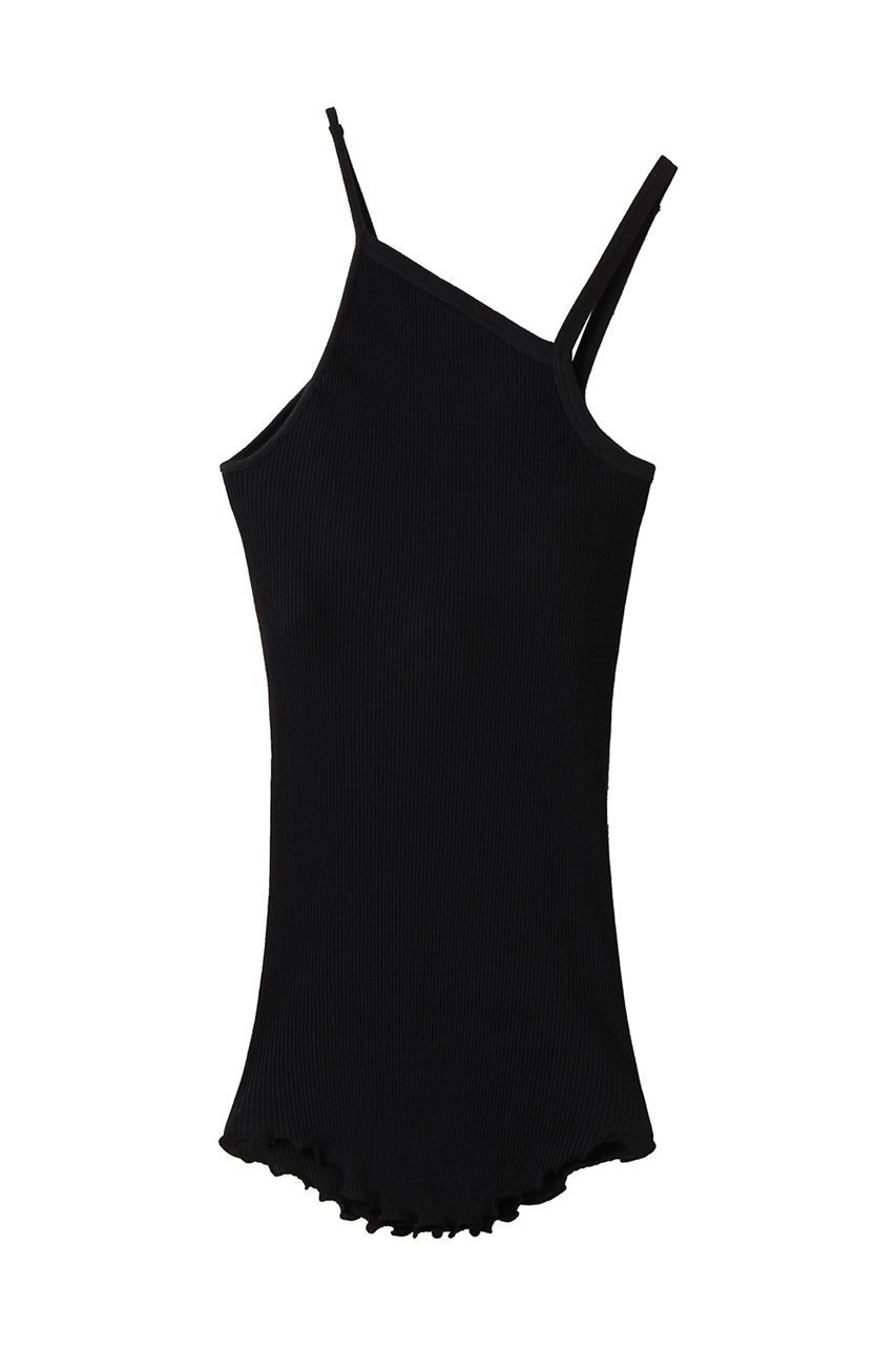 【デザイン ワークス/DESIGN WORKS】の【HAKUJI】Twist cotton bra タンクキャミソール インテリア・キッズ・メンズ・レディースファッション・服の通販 founy(ファニー) 　ファッション　Fashion　レディースファッション　Fashion for Women　トップス・カットソー　Cut & Sew Tops　キャミソール&ノースリーブ　Camisoles & Sleeveless Tops　シャツ・ブラウス・オフィスカジュアル　Elegant Blouses & Button-Ups　ロングTシャツ・Tシャツ　Longline T-Shirts & Tees　カットソー・ベーシックTシャツ　Cut-and-Sewn Tops / Stretch Tees & Basics　おすすめ　Recommended / Our Picks　アシンメトリー　Asymmetrical Style　インナー　Innerwear　キャミソール　Camisole, Spaghetti Strap Top　ショルダー　Shoulder, Shoulder Strap　シンプル　Simple, Minimal　タンク　Tank Top, Sleeveless Top　ブラック|ID: prp329100004901225 ipo3291000000036675470