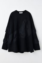 【エンフォルド/ENFOLD】のPUFF VOLUME LONG SLEEVE T SHIRT シャツ ブラック|ID: prp329100004901246 ipo3291000000036675696