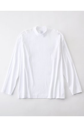 【グッド ピープル グッド ステッチング グッド プロダクト/GOOD PEOPLE GOOD STITCHING GOOD PRODUCT】の【UNISEX】モックネック ロングスリーブTシャツ 人気、トレンドファッション・服の通販 founy(ファニー) ファッション Fashion レディースファッション Fashion for Women トップス・カットソー Cut & Sew Tops シャツ・ブラウス・オフィスカジュアル Elegant Blouses & Button-Ups ロングTシャツ・Tシャツ Longline T-Shirts & Tees カットソー・ベーシックTシャツ Cut-and-Sewn Tops / Stretch Tees & Basics ユニセックス Unisex, Genderless インナー Innerwear スリーブ Sleeve, Long Sleeve / Short Sleeve モックネック Mock Neck, Short Turtleneck レギュラー Regular, Standard Fit ロング Long, Long-Length 定番 Standard, Basic Item |ID:prp329100004901249