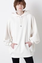 【ヒューエルミュージアム/hueLe Museum】の【STUMBLY】Air Double Knit Hoody 人気、トレンドファッション・服の通販 founy(ファニー) ファッション Fashion レディースファッション Fashion for Women トップス・カットソー Cut & Sew Tops ニット Knit Tops & Sweaters シャツ・ブラウス・オフィスカジュアル Elegant Blouses & Button-Ups レディースパーカー・カジュアルフーディー Casual Hoodies & Sweatshirts ロングTシャツ・Tシャツ Longline T-Shirts & Tees スウェット・クルーネックトップス Sweatshirts & Crewnecks / Relaxed Fit Sweat Tops カットソー・ベーシックTシャツ Cut-and-Sewn Tops / Stretch Tees & Basics カッティング Cutting Detail パターン Pattern, Design Print メタル Metal, Metal Parts エレガント 上品 Elegant thumbnail ホワイト|ID: prp329100004901255 ipo3291000000036675788