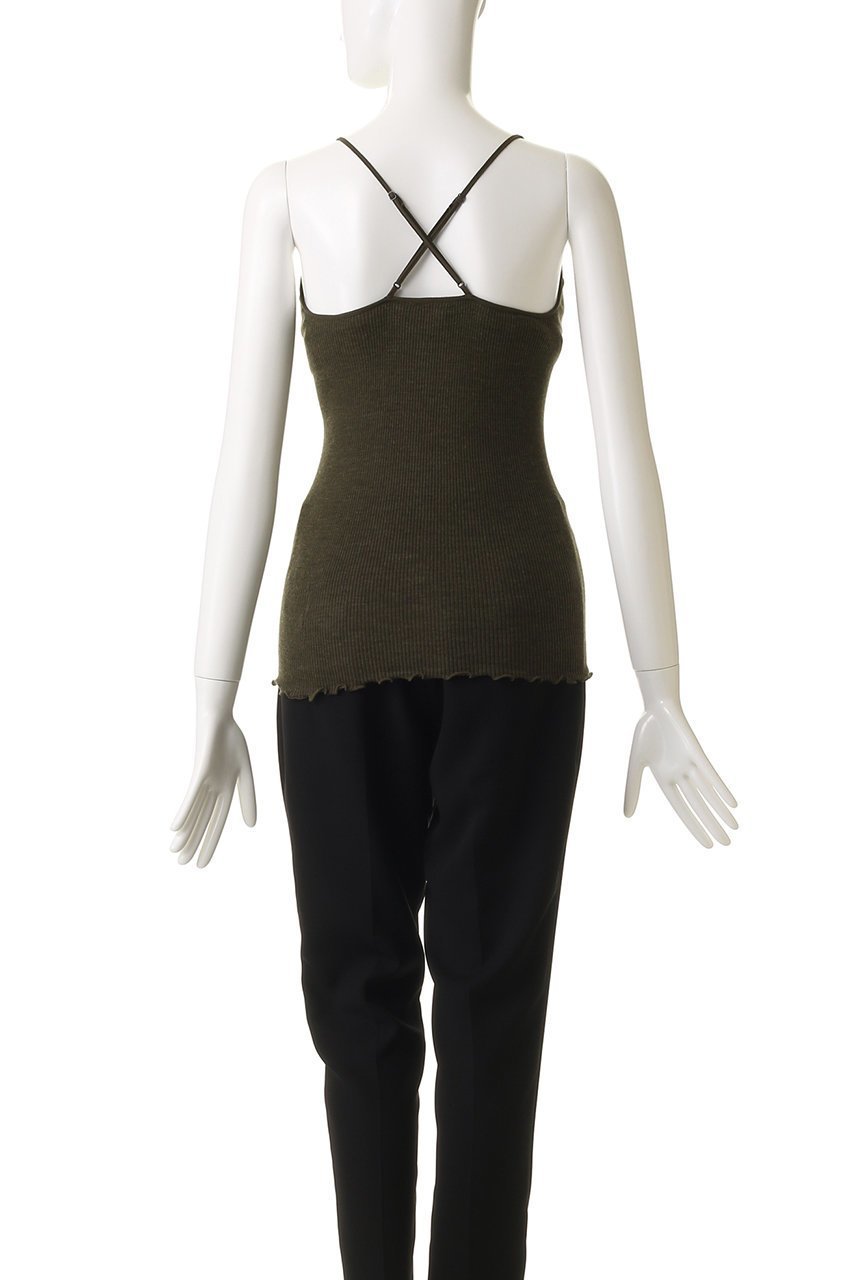 【デザイン ワークス/DESIGN WORKS】の【HAKUJI】Wool rib bra camisoleリブキャミソール 人気、トレンドファッション・服の通販 founy(ファニー) 　ファッション　Fashion　レディースファッション　Fashion for Women　トップス・カットソー　Cut & Sew Tops　キャミソール&ノースリーブ　Camisoles & Sleeveless Tops　シャツ・ブラウス・オフィスカジュアル　Elegant Blouses & Button-Ups　ロングTシャツ・Tシャツ　Longline T-Shirts & Tees　カットソー・ベーシックTシャツ　Cut-and-Sewn Tops / Stretch Tees & Basics　キャミソール　Camisole, Spaghetti Strap Top　シンプル　Simple, Minimal　ストレート　Straight, Straight Cut　タンク　Tank Top, Sleeveless Top　パターン　Pattern, Design Print　フロント　Front, Front Design　ラウンド　Round, Round Neck　冬　Winter / This Winter　夏　Summer　other-4|ID: prp329100004901256 ipo3291000000036675803