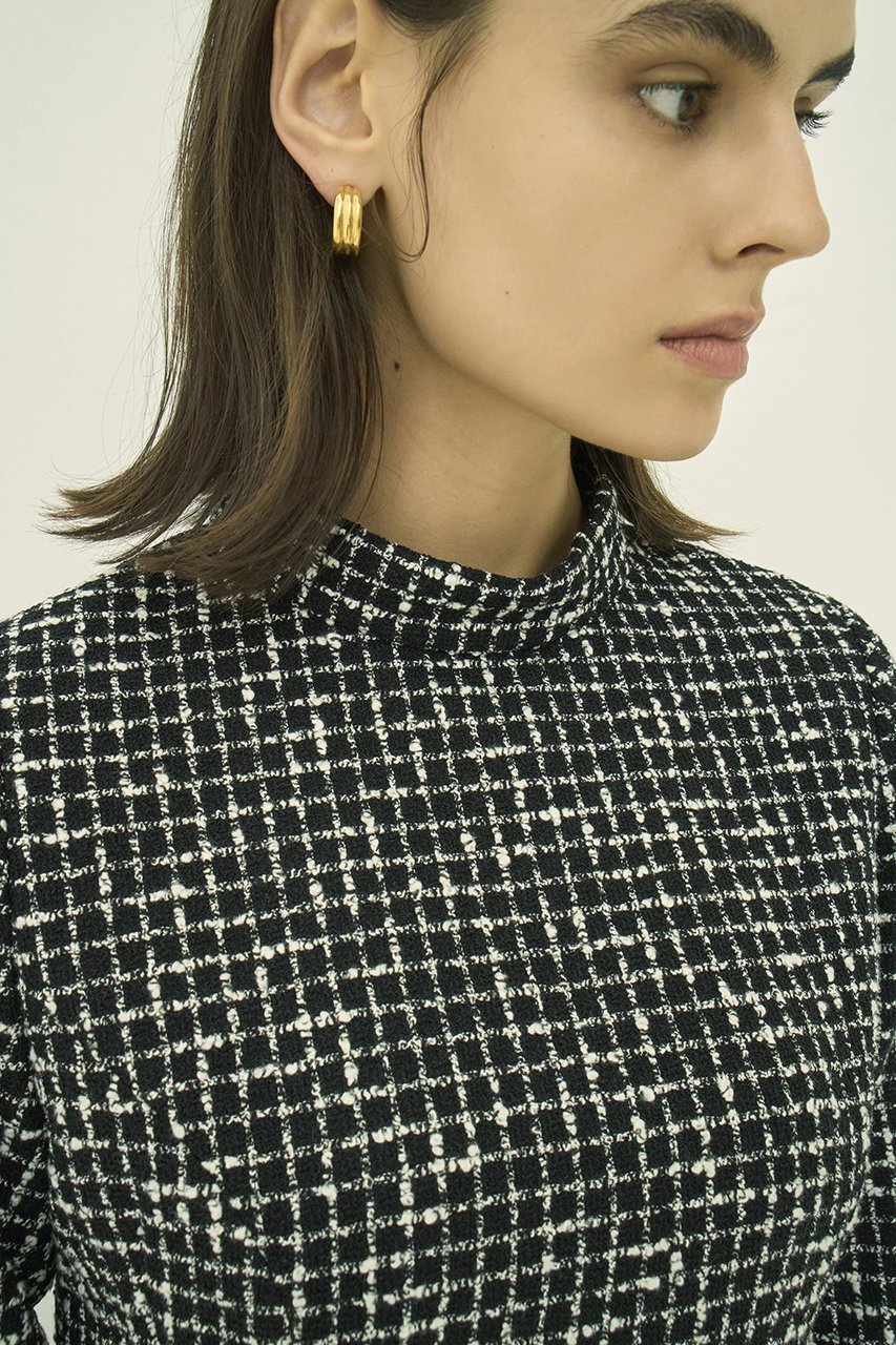 【エムダブリュー/MW】のMONOTONE チェック ツイード スタンドカラー フレア ドレス 人気、トレンドファッション・服の通販 founy(ファニー) ファッション Fashion レディースファッション Fashion for Women ワンピース Dresses フォーマル・パーティードレス・結婚式用ドレス Elegant & Casual Dresses チュニック Tunic Tops & Dresses オケージョン Occasion Wear クラシカル Classical, Vintage-Inspired スタンド Stand Collar, Upright Stand チェック Check, Plaid, Tartan チュニック Tunic, Long Top ツイード Twill, Twill Weave ドレス Dress, One-Piece バランス Balance, Style Balance パーティ Party, Party Style フレア Flare, Flared モノトーン Monotone, Black and White ロング Long, Long-Length other-8|ID: prp329100004901263 ipo3291000000036675868