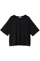 【ベアフット ドリームズ/BAREFOOT DREAMS】のバンブージャージー ショートスリーブ ボートネック ティシャツ 人気、トレンドファッション・服の通販 founy(ファニー) ファッション Fashion レディースファッション Fashion for Women トップス・カットソー Cut & Sew Tops シャツ・ブラウス・オフィスカジュアル Elegant Blouses & Button-Ups ロングTシャツ・Tシャツ Longline T-Shirts & Tees カットソー・ベーシックTシャツ Cut-and-Sewn Tops / Stretch Tees & Basics おすすめ Recommended / Our Picks ショート Short, Short Length スリーブ Sleeve, Long Sleeve / Short Sleeve セットアップ Set-Up, Coordinated Outfit thumbnail ブラック|ID: prp329100004901280 ipo3291000000036676011