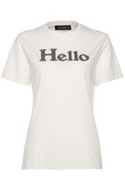 【マディソンブルー/MADISONBLUE】のVINTAGE HELLO TEE ヴィンテージHELLO Tシャツ 人気、トレンドファッション・服の通販 founy(ファニー) ファッション Fashion レディースファッション Fashion for Women トップス・カットソー Cut & Sew Tops シャツ・ブラウス・オフィスカジュアル Elegant Blouses & Button-Ups ロングTシャツ・Tシャツ Longline T-Shirts & Tees カットソー・ベーシックTシャツ Cut-and-Sewn Tops / Stretch Tees & Basics ショート Short, Short Length スリーブ Sleeve, Long Sleeve / Short Sleeve ダメージ Distressed, Destroyed ハンド Hand, Handmade ヴィンテージ Vintage Style thumbnail ホワイト|ID: prp329100004901307 ipo3291000000036676292