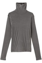 【アルアバイル/allureville】のフロッキーチュルタートル 人気、トレンドファッション・服の通販 founy(ファニー) ファッション Fashion レディースファッション Fashion for Women トップス・カットソー Cut & Sew Tops シャツ・ブラウス・オフィスカジュアル Elegant Blouses & Button-Ups ロングTシャツ・Tシャツ Longline T-Shirts & Tees カットソー・ベーシックTシャツ Cut-and-Sewn Tops / Stretch Tees & Basics コンパクト Compact, Small Size シンプル Simple, Minimal ジャケット Jacket, Outerwear スリーブ Sleeve, Long Sleeve / Short Sleeve タートルネック Turtleneck, High Neck ロング Long, Long-Length エレガント 上品 Elegant thumbnail グレー|ID: prp329100004901322 ipo3291000000036676463