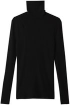 【スリー ドッツ/three dots】のレーヨンニットリブジャージー タートルトップ 人気、トレンドファッション・服の通販 founy(ファニー) ファッション Fashion レディースファッション Fashion for Women トップス・カットソー Cut & Sew Tops ニット Knit Tops & Sweaters シャツ・ブラウス・オフィスカジュアル Elegant Blouses & Button-Ups ロングTシャツ・Tシャツ Longline T-Shirts & Tees カットソー・ベーシックTシャツ Cut-and-Sewn Tops / Stretch Tees & Basics スリーブ Sleeve, Long Sleeve / Short Sleeve タートル Turtleneck, Turtle Collar ドレス Dress, One-Piece フィット Fit, Slim Fit ベスト Vest, Waistcoat ロング Long, Long-Length A/W・秋冬 Autumn/Winter thumbnail ブラック|ID: prp329100004901323 ipo3291000000036676471