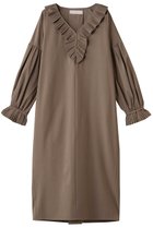 【マリリンムーン/MARILYN MOON】のプリーツジャボドレス 人気、トレンドファッション・服の通販 founy(ファニー) ファッション Fashion レディースファッション Fashion for Women ワンピース Dresses フォーマル・パーティードレス・結婚式用ドレス Elegant & Casual Dresses チュニック Tunic Tops & Dresses おすすめ Recommended / Our Picks なめらか Smooth, Silky Texture オケージョン Occasion Wear カーディガン Cardigan, Knitwear クラシック Classic, Timeless Style コンパクト Compact, Small Size ジャケット Jacket, Outerwear ストレッチ Stretch, Stretchy Fabric チュニック Tunic, Long Top フリル Frill, Ruffle プリーツ Pleats, Pleated モダン Modern, Contemporary ロング Long, Long-Length thumbnail モカ|ID: prp329100004901325 ipo3291000000036676487