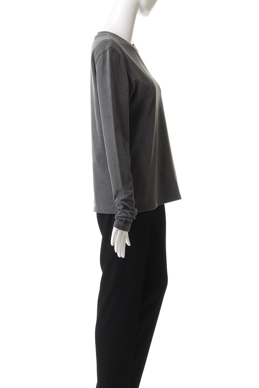 【オブリオ/AUBRIOT】のヴィンテージライク ロングスリーブTシャツ 人気、トレンドファッション・服の通販 founy(ファニー) 　ファッション　Fashion　レディースファッション　Fashion for Women　トップス・カットソー　Cut & Sew Tops　シャツ・ブラウス・オフィスカジュアル　Elegant Blouses & Button-Ups　ロングTシャツ・Tシャツ　Longline T-Shirts & Tees　カットソー・ベーシックTシャツ　Cut-and-Sewn Tops / Stretch Tees & Basics　スリーブ　Sleeve, Long Sleeve / Short Sleeve　ブラウジング　Blouson Silhouette, Cinched Waist　ベーシック　Basic, Essential　ロング　Long, Long-Length　ヴィンテージ　Vintage Style　長袖　Long Sleeve, Full Sleeve　other-3|ID: prp329100004901326 ipo3291000000036676504