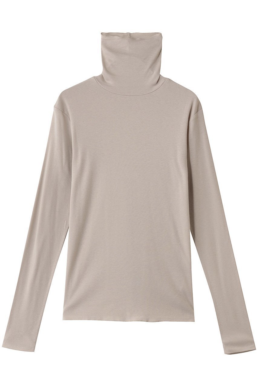 【エリオポール/heliopole】の【smooth skin series】CASHCOTTON タートル インテリア・キッズ・メンズ・レディースファッション・服の通販 founy(ファニー) 　ファッション　Fashion　レディースファッション　Fashion for Women　トップス・カットソー　Cut & Sew Tops　シャツ・ブラウス・オフィスカジュアル　Elegant Blouses & Button-Ups　ロングTシャツ・Tシャツ　Longline T-Shirts & Tees　カットソー・ベーシックTシャツ　Cut-and-Sewn Tops / Stretch Tees & Basics　インナー　Innerwear　スリーブ　Sleeve, Long Sleeve / Short Sleeve　タートル　Turtleneck, Turtle Collar　タートルネック　Turtleneck, High Neck　フィット　Fit, Slim Fit　ロング　Long, Long-Length　ベージュ|ID: prp329100004901328 ipo3291000000036676525