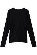 【エリオポール/heliopole】の【smooth skin series】CASHCOTTON クルー 人気、トレンドファッション・服の通販 founy(ファニー) ファッション Fashion レディースファッション Fashion for Women トップス・カットソー Cut & Sew Tops シャツ・ブラウス・オフィスカジュアル Elegant Blouses & Button-Ups ロングTシャツ・Tシャツ Longline T-Shirts & Tees カットソー・ベーシックTシャツ Cut-and-Sewn Tops / Stretch Tees & Basics インナー Innerwear シンプル Simple, Minimal ジャケット Jacket, Outerwear スリーブ Sleeve, Long Sleeve / Short Sleeve フィット Fit, Slim Fit ロング Long, Long-Length 定番 Standard, Basic Item thumbnail ブラック|ID: prp329100004901329 ipo3291000000036676533