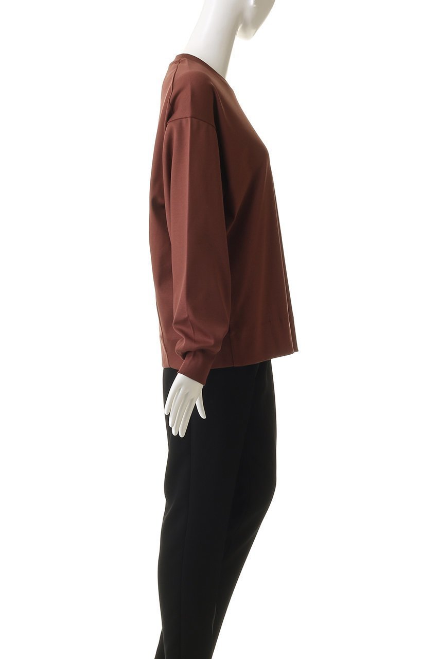 【スタニングルアー/STUNNING LURE】のスムースボクシープルオーバー 人気、トレンドファッション・服の通販 founy(ファニー) 　ファッション　Fashion　レディースファッション　Fashion for Women　トップス・カットソー　Cut & Sew Tops　シャツ・ブラウス・オフィスカジュアル　Elegant Blouses & Button-Ups　ロングTシャツ・Tシャツ　Longline T-Shirts & Tees　カジュアルプルオーバー・ニットトップス　Pullovers & Knit Tops / Casual Pullovers　カットソー・ベーシックTシャツ　Cut-and-Sewn Tops / Stretch Tees & Basics　スリーブ　Sleeve, Long Sleeve / Short Sleeve　ロング　Long, Long-Length　エレガント 上品　Elegant　other-3|ID: prp329100004901334 ipo3291000000036676631