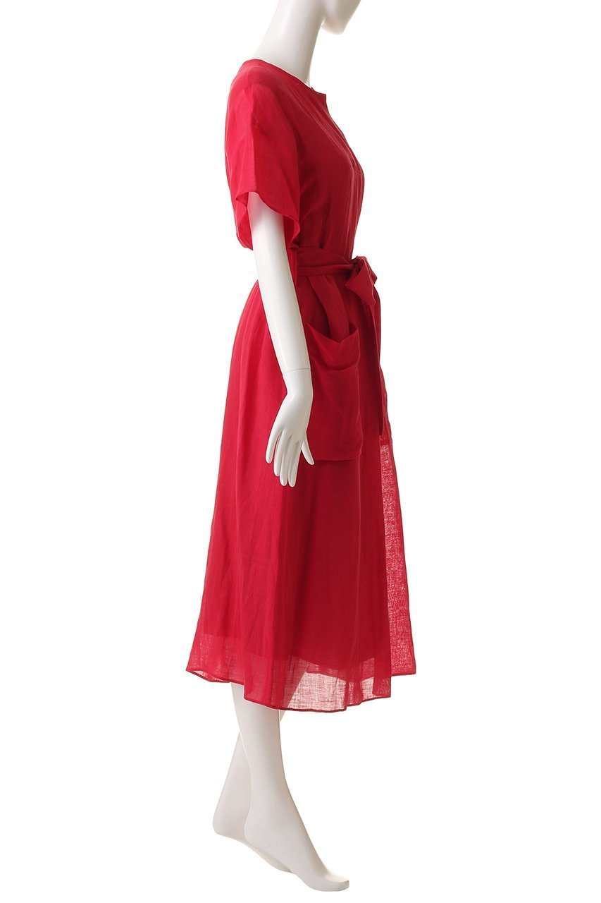 【プレインピープル/PLAIN PEOPLE】のナチュラルリネンガーゼ半袖ワンピース 人気、トレンドファッション・服の通販 founy(ファニー) 　ファッション　Fashion　レディースファッション　Fashion for Women　ワンピース　Dresses　チュニック　Tunic Tops & Dresses　アンダー　Underwear Essentials　シアー　Sheer, See-Through　チュニック　Tunic, Long Top　ドレス　Dress, One-Piece　フェミニン　Feminine, Girly　ポケット　Pocket, Pocket Detail　リネン　Linen, Linen Fabric　リボン　Ribbon, Bow　ロング　Long, Long-Length　半袖　Short Sleeve, Half Sleeve　other-3|ID: prp329100004901337 ipo3291000000036676658