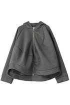 【エンフォルド/ENFOLD】のCIRCLE SOLID HOODIE/フーディ 人気、トレンドファッション・服の通販 founy(ファニー) ファッション Fashion レディースファッション Fashion for Women トップス・カットソー Cut & Sew Tops シャツ・ブラウス・オフィスカジュアル Elegant Blouses & Button-Ups レディースパーカー・カジュアルフーディー Casual Hoodies & Sweatshirts ロングTシャツ・Tシャツ Longline T-Shirts & Tees スウェット・クルーネックトップス Sweatshirts & Crewnecks / Relaxed Fit Sweat Tops カットソー・ベーシックTシャツ Cut-and-Sewn Tops / Stretch Tees & Basics おすすめ Recommended / Our Picks セットアップ Set-Up, Coordinated Outfit パターン Pattern, Design Print thumbnail チャコールグレー|ID: prp329100004901340 ipo3291000000036676678