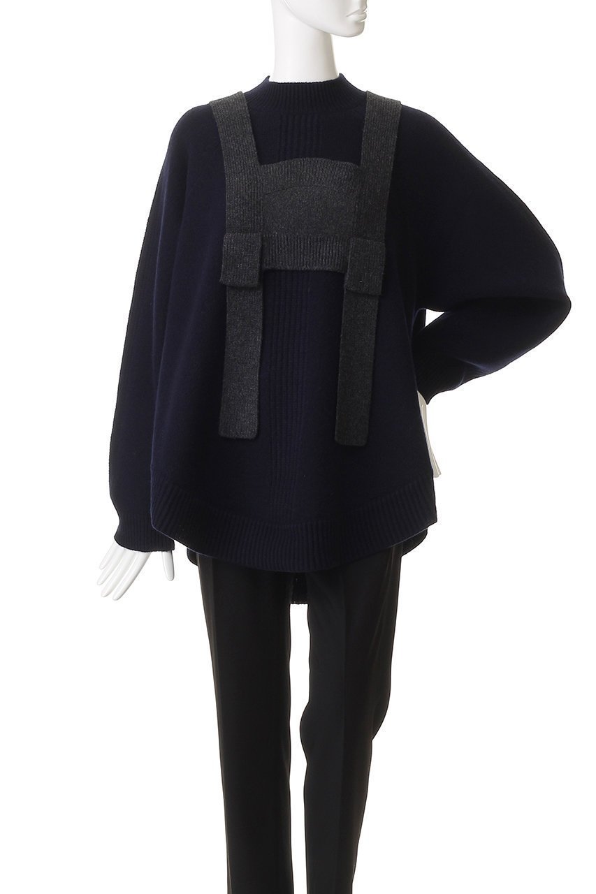 【エンフォルド/ENFOLD】のBUSTIER LAYERED PULLOVER/プルオーバー 人気、トレンドファッション・服の通販 founy(ファニー) 　ファッション　Fashion　レディースファッション　Fashion for Women　トップス・カットソー　Cut & Sew Tops　シャツ・ブラウス・オフィスカジュアル　Elegant Blouses & Button-Ups　レディースパーカー・カジュアルフーディー　Casual Hoodies & Sweatshirts　ロングTシャツ・Tシャツ　Longline T-Shirts & Tees　カジュアルプルオーバー・ニットトップス　Pullovers & Knit Tops / Casual Pullovers　スウェット・クルーネックトップス　Sweatshirts & Crewnecks / Relaxed Fit Sweat Tops　カットソー・ベーシックTシャツ　Cut-and-Sewn Tops / Stretch Tees & Basics　ビスチェ　Bustiers & Corset Tops / Layered Bustier Style　ドッキング　Docking, Mixed Material　ミックス　Mix, Mixed Style　リラックス　Relax, Relaxed Fit　other-2|ID: prp329100004901341 ipo3291000000036710834