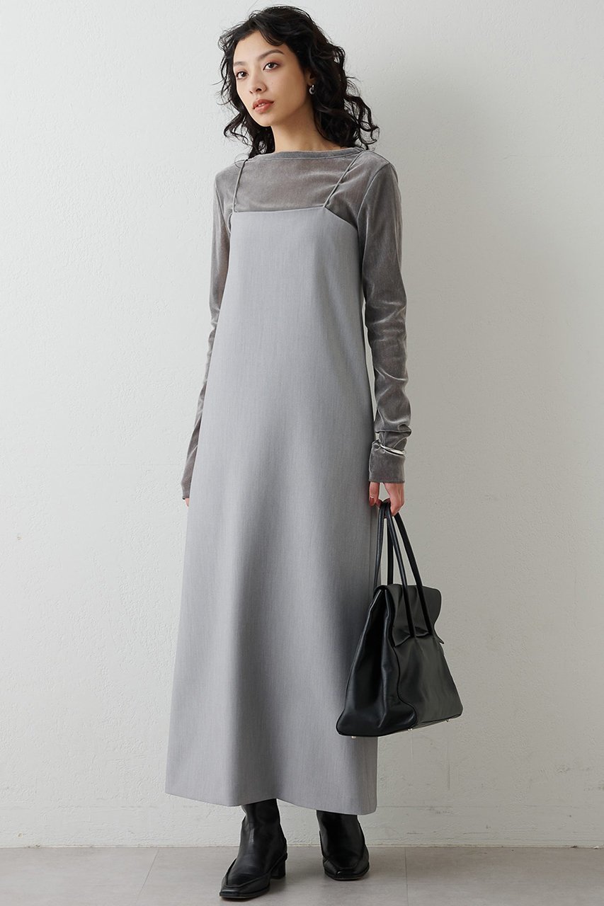 【ウィムガゼット/Whim Gazette】のフロッキーバックシャンカットソー 人気、トレンドファッション・服の通販 founy(ファニー) 　ファッション　Fashion　レディースファッション　Fashion for Women　トップス・カットソー　Cut & Sew Tops　シャツ・ブラウス・オフィスカジュアル　Elegant Blouses & Button-Ups　ロングTシャツ・Tシャツ　Longline T-Shirts & Tees　カットソー・ベーシックTシャツ　Cut-and-Sewn Tops / Stretch Tees & Basics　インナー　Innerwear　カッティング　Cutting Detail　ジャケット　Jacket, Outerwear　スリーブ　Sleeve, Long Sleeve / Short Sleeve　チュール　Tulip, Tulip Motif　人気　Popular, Best Seller　フェミニン　Feminine, Girly　プリント　Print, Printed Pattern　ロング　Long, Long-Length　エレガント 上品　Elegant　other-6|ID: prp329100004901344 ipo3291000000036710851