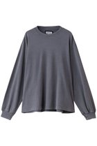 【メゾンスペシャル/MAISON SPECIAL】の【UNISEX】加工スムースロンTEE 人気、トレンドファッション・服の通販 founy(ファニー) ファッション Fashion レディースファッション Fashion for Women トップス・カットソー Cut & Sew Tops シャツ・ブラウス・オフィスカジュアル Elegant Blouses & Button-Ups ロングTシャツ・Tシャツ Longline T-Shirts & Tees カットソー・ベーシックTシャツ Cut-and-Sewn Tops / Stretch Tees & Basics ユニセックス Unisex, Genderless シンプル Simple, Minimal スリーブ Sleeve, Long Sleeve / Short Sleeve ロング Long, Long-Length 長袖 Long Sleeve, Full Sleeve thumbnail BLU(ブルー)|ID: prp329100004901375 ipo3291000000036677026