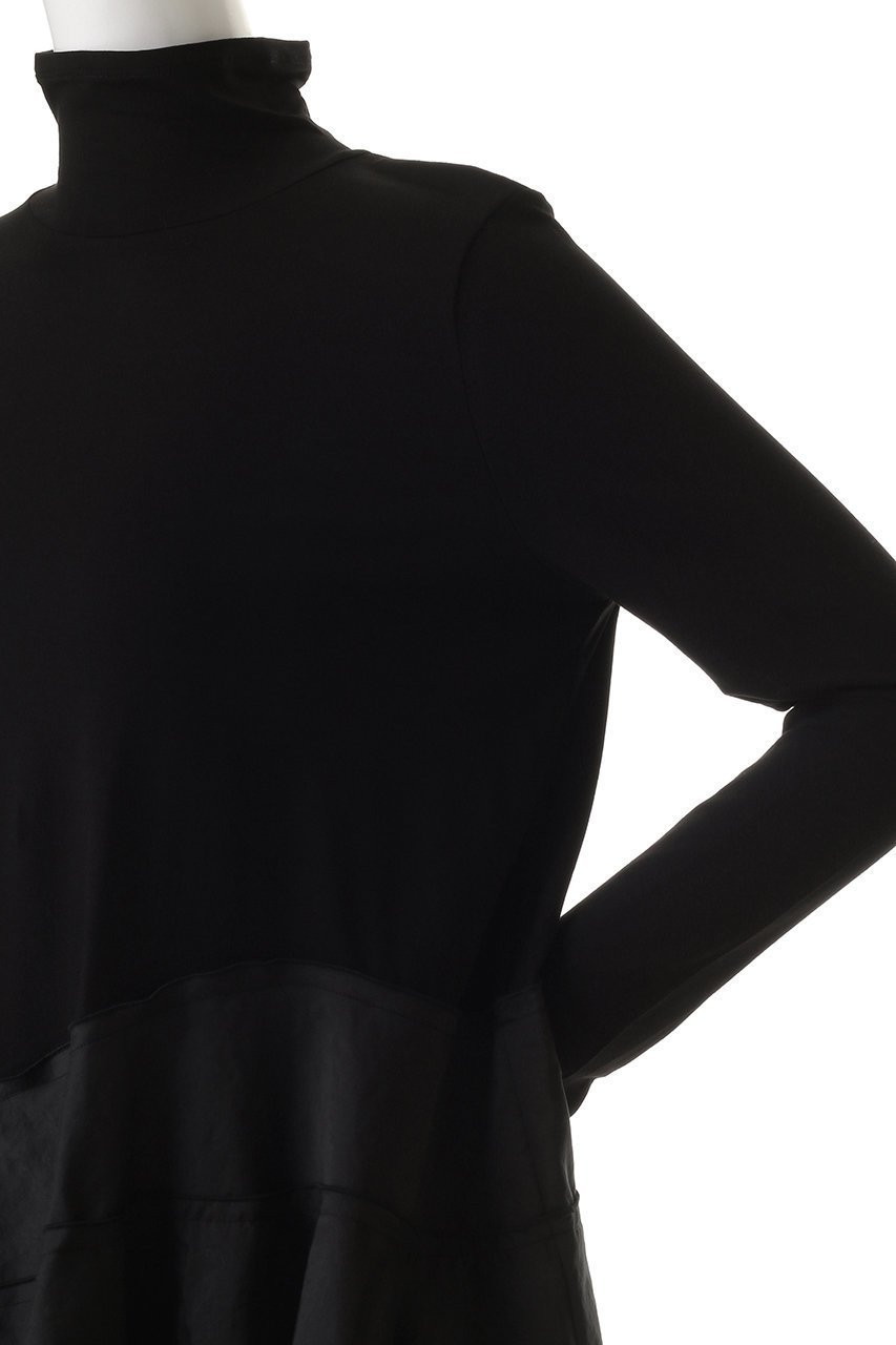 【ランバン オン ブルー/LANVIN en Bleu】のアシンメトリーヘムタートル 人気、トレンドファッション・服の通販 founy(ファニー) 　ファッション　Fashion　レディースファッション　Fashion for Women　トップス・カットソー　Cut & Sew Tops　シャツ・ブラウス・オフィスカジュアル　Elegant Blouses & Button-Ups　ロングTシャツ・Tシャツ　Longline T-Shirts & Tees　カットソー・ベーシックTシャツ　Cut-and-Sewn Tops / Stretch Tees & Basics　スリーブ　Sleeve, Long Sleeve / Short Sleeve　ハイネック　High Neck, Mock Neck　フレア　Flare, Flared　マニッシュ　Mannish, Boyish　ロング　Long, Long-Length　other-5|ID: prp329100004901384 ipo3291000000036710962