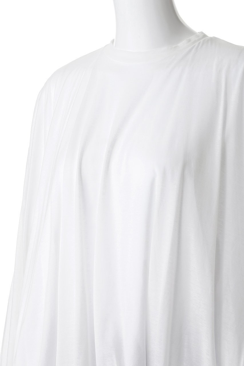 【ナゴンスタンス/nagonstans】のballoon long-sleeves ロングスリーブTシャツ 人気、トレンドファッション・服の通販 founy(ファニー) ファッション Fashion レディースファッション Fashion for Women トップス・カットソー Cut & Sew Tops シャツ・ブラウス・オフィスカジュアル Elegant Blouses & Button-Ups ロングTシャツ・Tシャツ Longline T-Shirts & Tees カットソー・ベーシックTシャツ Cut-and-Sewn Tops / Stretch Tees & Basics おすすめ Recommended / Our Picks エアリー Airy Texture カットソー Cut and Sewn Top シアー Sheer, See-Through スリーブ Sleeve, Long Sleeve / Short Sleeve バルーン Balloon, Balloon Silhouette ロング Long, Long-Length エレガント 上品 Elegant other-5|ID: prp329100004901413 ipo3291000000036677420