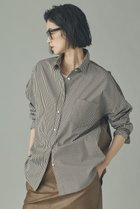 【カレンソロジー/Curensology】の〈&RC〉ビッグシャツコンビ 人気、トレンドファッション・服の通販 founy(ファニー) ファッション Fashion レディースファッション Fashion for Women トップス・カットソー Cut & Sew Tops シャツ・ブラウス・オフィスカジュアル Elegant Blouses & Button-Ups おすすめ Recommended / Our Picks インナー Innerwear ストライプ Stripe, Striped Pattern スリーブ Sleeve, Long Sleeve / Short Sleeve ロング Long, Long-Length thumbnail ブラウン|ID: prp329100004901419 ipo3291000000036677486