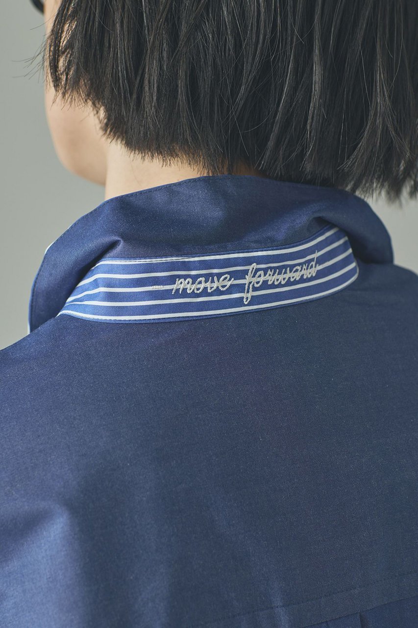 【カレンソロジー/Curensology】の〈&RC〉ビッグシャツコンビ 人気、トレンドファッション・服の通販 founy(ファニー) ファッション Fashion レディースファッション Fashion for Women トップス・カットソー Cut & Sew Tops シャツ・ブラウス・オフィスカジュアル Elegant Blouses & Button-Ups おすすめ Recommended / Our Picks インナー Innerwear ストライプ Stripe, Striped Pattern スリーブ Sleeve, Long Sleeve / Short Sleeve ロング Long, Long-Length other-8|ID: prp329100004901419 ipo3291000000036677494