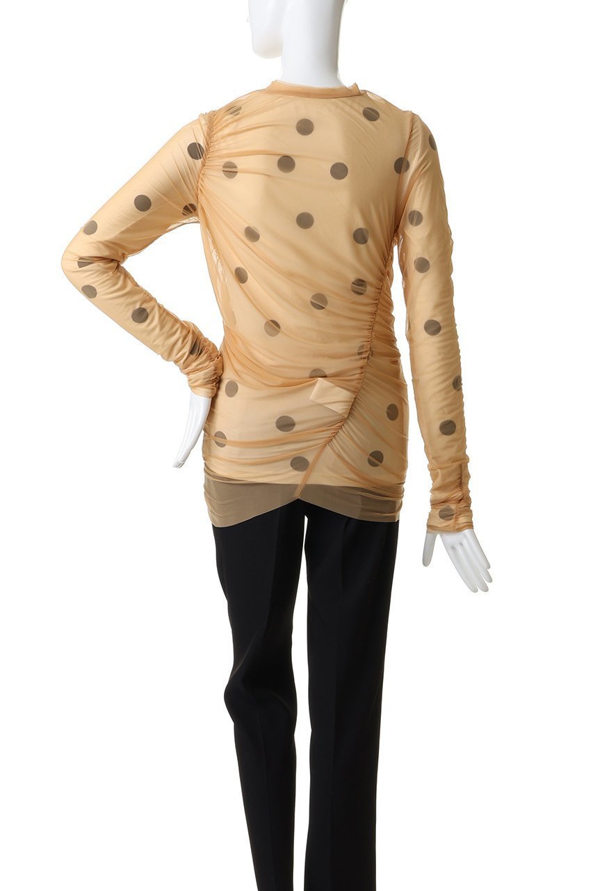 【メゾンスペシャル/MAISON SPECIAL】のSheer Dot Layered Tops/シアードットレイヤードトップス 人気、トレンドファッション・服の通販 founy(ファニー) ファッション Fashion レディースファッション Fashion for Women トップス・カットソー Cut & Sew Tops シャツ・ブラウス・オフィスカジュアル Elegant Blouses & Button-Ups ロングTシャツ・Tシャツ Longline T-Shirts & Tees カットソー・ベーシックTシャツ Cut-and-Sewn Tops / Stretch Tees & Basics オケージョン Occasion Wear カットソー Cut and Sewn Top ギャザー Gathered, Ruffled シャーリング Shirring, Ruched スラックス Slacks, Dress Pants スリーブ Sleeve, Long Sleeve / Short Sleeve デニム Denim, Jeans Material トレンド Trend, Trending Now ドット Polka Dot, Dot Pattern フィット Fit, Slim Fit プリント Print, Printed Pattern メッシュ Mesh, Net Fabric ロング Long, Long-Length other-4|ID: prp329100004901424 ipo3291000000036711033