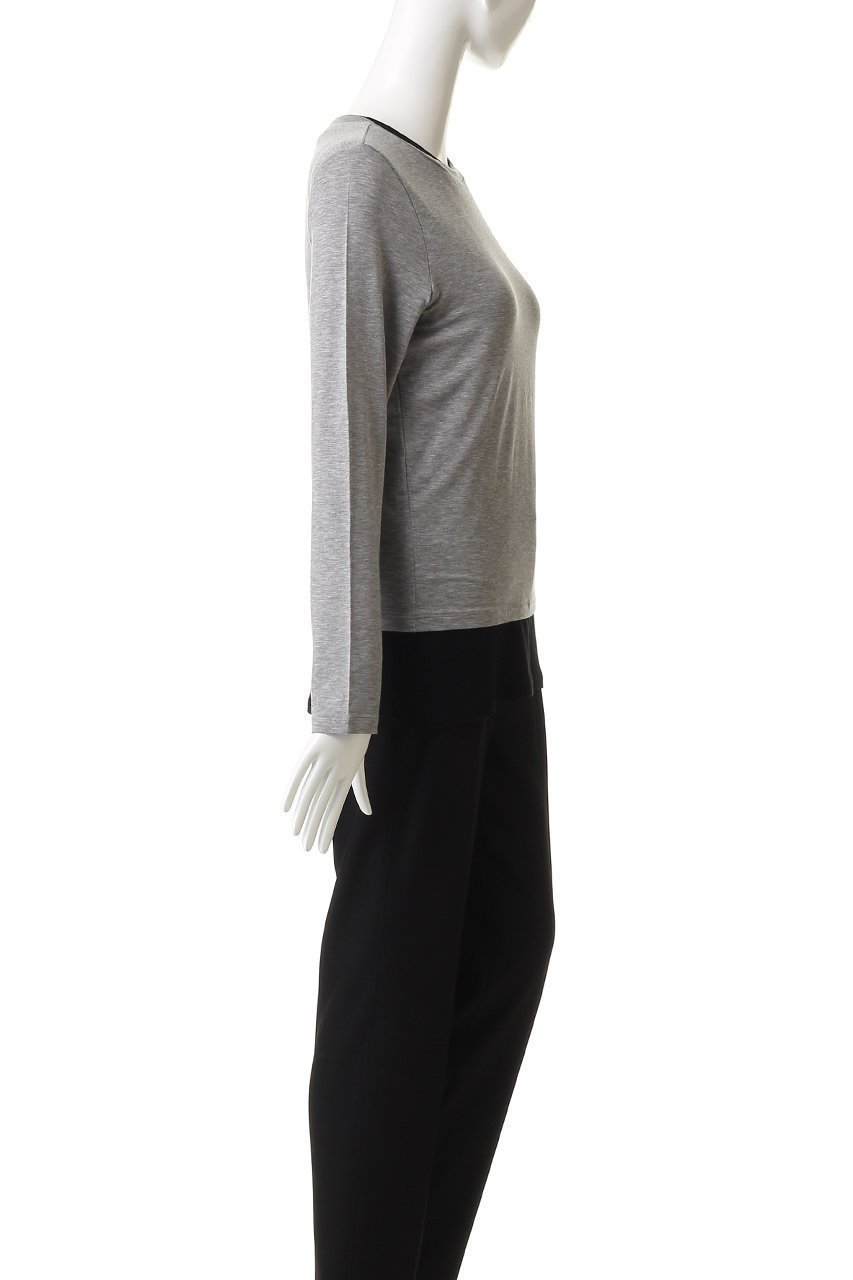 【ミズイロ インド/mizuiro ind】のレイヤードTシャツ 人気、トレンドファッション・服の通販 founy(ファニー) ファッション Fashion レディースファッション Fashion for Women トップス・カットソー Cut & Sew Tops シャツ・ブラウス・オフィスカジュアル Elegant Blouses & Button-Ups ロングTシャツ・Tシャツ Longline T-Shirts & Tees カットソー・ベーシックTシャツ Cut-and-Sewn Tops / Stretch Tees & Basics カットソー Cut and Sewn Top シンプル Simple, Minimal スリーブ Sleeve, Long Sleeve / Short Sleeve ベーシック Basic, Essential ロング Long, Long-Length other-3|ID: prp329100004901426 ipo3291000000036711050