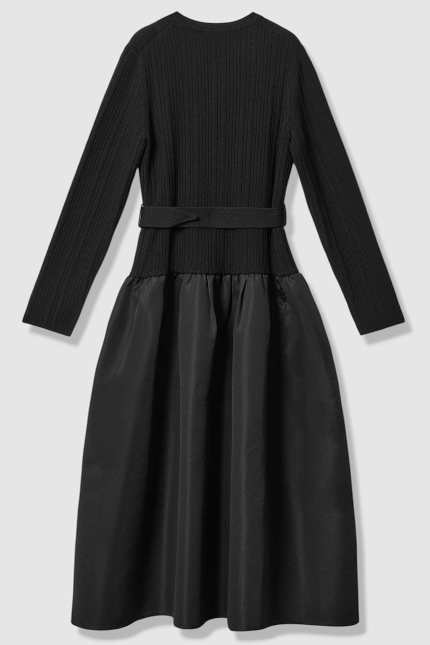 【アナイ/ANAYI】のグログランコンビベルト付き ワンピース 人気、トレンドファッション・服の通販 founy(ファニー) ファッション Fashion レディースファッション Fashion for Women ワンピース Dresses チュニック Tunic Tops & Dresses ベルト&ウエストマーク Belts & Waist Accessories コンビ Combo, Combination Style チュニック Tunic, Long Top ドッキング Docking, Mixed Material ドレス Dress, One-Piece ポケット Pocket, Pocket Detail エレガント 上品 Elegant other-2|ID: prp329100004901430 ipo3291000000036677646