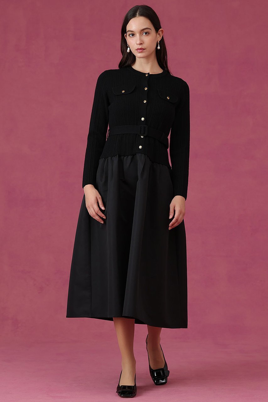 【アナイ/ANAYI】のグログランコンビベルト付き ワンピース 人気、トレンドファッション・服の通販 founy(ファニー) ファッション Fashion レディースファッション Fashion for Women ワンピース Dresses チュニック Tunic Tops & Dresses ベルト&ウエストマーク Belts & Waist Accessories コンビ Combo, Combination Style チュニック Tunic, Long Top ドッキング Docking, Mixed Material ドレス Dress, One-Piece ポケット Pocket, Pocket Detail エレガント 上品 Elegant other-7|ID: prp329100004901430 ipo3291000000036677651