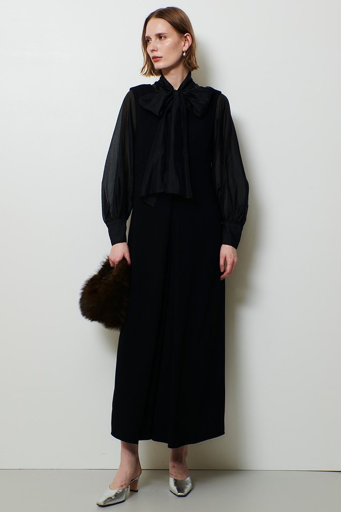【アルアバイル/allureville】のバッククロスオールインワン インテリア・キッズ・メンズ・レディースファッション・服の通販 founy(ファウニー) https://founy.com/ ファッション Fashion レディースファッション Fashion for Women ワンピース Dresses オールインワン・ワンピース Dresses and Jumpsuits チュニック Tunic Tops & Dresses アクセサリー Fashion Accessories キャミソール Camisole, Spaghetti Strap Top タートルネック Turtleneck, High Neck ダブル Double, Double-Breasted チュニック Tunic, Long Top パーティ Party, Party Style フロント Front, Front Design ボックス Boxy, Box Shape マニッシュ Mannish, Boyish ラグジュアリー Luxury, Elegant ロング Long, Long-Length |ID: prp329100004901447 ipo3291000000036677814