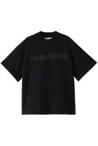 【ジル サンダー/JIL SANDER】のLOGO ON TONE Tシャツ 人気、トレンドファッション・服の通販 founy(ファニー) ファッション Fashion レディースファッション Fashion for Women トップス・カットソー Cut & Sew Tops シャツ・ブラウス・オフィスカジュアル Elegant Blouses & Button-Ups ロングTシャツ・Tシャツ Longline T-Shirts & Tees カットソー・ベーシックTシャツ Cut-and-Sewn Tops / Stretch Tees & Basics ショート Short, Short Length スリーブ Sleeve, Long Sleeve / Short Sleeve ビッグ Big, Oversized 定番 Standard, Basic Item thumbnail ブラック|ID: prp329100004901461 ipo3291000000036677948