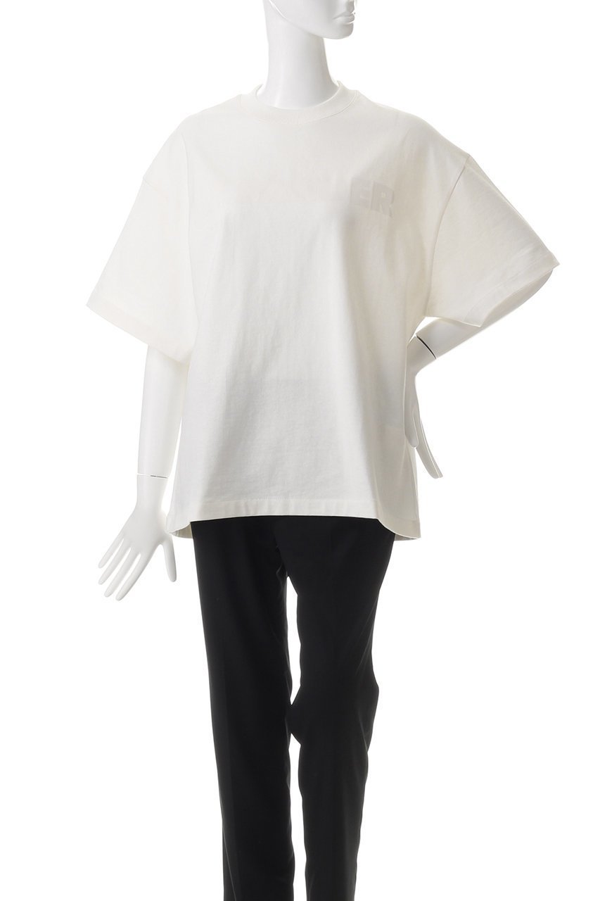 【ジル サンダー/JIL SANDER】のLOGO ON TONE Tシャツ 人気、トレンドファッション・服の通販 founy(ファニー) ファッション Fashion レディースファッション Fashion for Women トップス・カットソー Cut & Sew Tops シャツ・ブラウス・オフィスカジュアル Elegant Blouses & Button-Ups ロングTシャツ・Tシャツ Longline T-Shirts & Tees カットソー・ベーシックTシャツ Cut-and-Sewn Tops / Stretch Tees & Basics ショート Short, Short Length スリーブ Sleeve, Long Sleeve / Short Sleeve ビッグ Big, Oversized 定番 Standard, Basic Item other-2|ID: prp329100004901461 ipo3291000000036677950