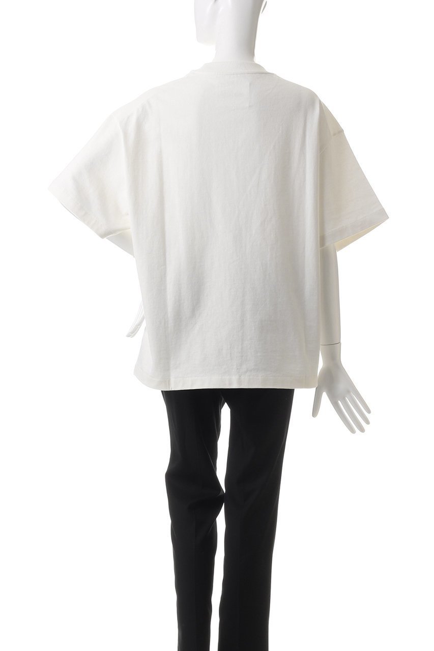 【ジル サンダー/JIL SANDER】のLOGO ON TONE Tシャツ 人気、トレンドファッション・服の通販 founy(ファニー) ファッション Fashion レディースファッション Fashion for Women トップス・カットソー Cut & Sew Tops シャツ・ブラウス・オフィスカジュアル Elegant Blouses & Button-Ups ロングTシャツ・Tシャツ Longline T-Shirts & Tees カットソー・ベーシックTシャツ Cut-and-Sewn Tops / Stretch Tees & Basics ショート Short, Short Length スリーブ Sleeve, Long Sleeve / Short Sleeve ビッグ Big, Oversized 定番 Standard, Basic Item other-4|ID: prp329100004901461 ipo3291000000036677952