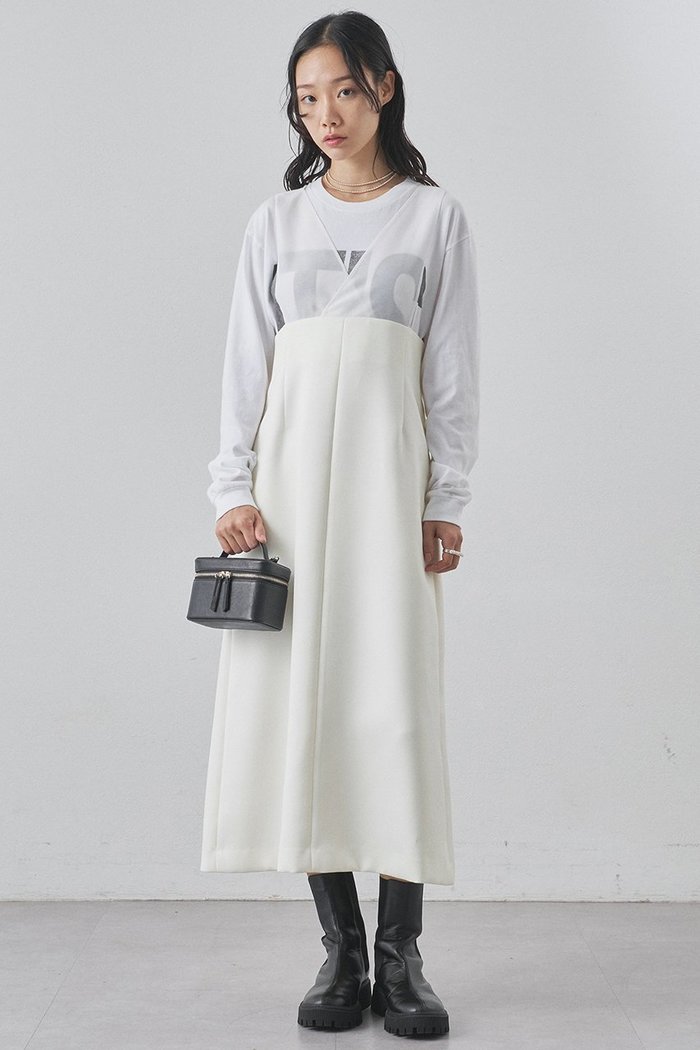 【ウィムガゼット/Whim Gazette】のダブルサテンワンピース インテリア・キッズ・メンズ・レディースファッション・服の通販 founy(ファニー) https://founy.com/ ファッション Fashion レディースファッション Fashion for Women ワンピース Dresses チュニック Tunic Tops & Dresses インナー Innerwear スマート Smart, Elegant タートル Turtleneck, Turtle Collar チュニック Tunic, Long Top フォルム Silhouette, Form ロング Long, Long-Length エレガント 上品 Elegant |ID: prp329100004901474 ipo3291000000036908374