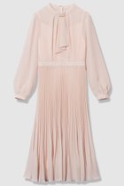 【アナイ/ANAYI】の【Eternal Line 2026】シアードビープリーツボウ ワンピース ピンク|ID: prp329100004901486 ipo3291000000036678212