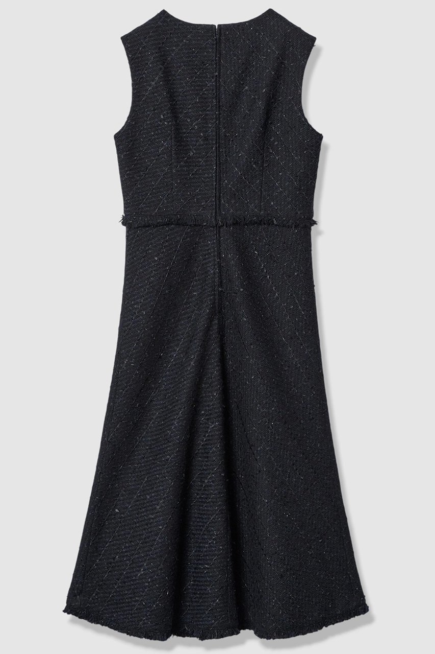 【アナイ/ANAYI】の【Eternal Line 2026】ミックスツイードノースリーブ ワンピース 人気、トレンドファッション・服の通販 founy(ファニー) ファッション Fashion レディースファッション Fashion for Women ワンピース Dresses チュニック Tunic Tops & Dresses ジャケット Jacket, Outerwear セットアップ Set-Up, Coordinated Outfit チュニック Tunic, Long Top ツイード Twill, Twill Weave バイアス Bias, Diagonal Cut フェミニン Feminine, Girly フリンジ Fringe, Tassel フレア Flare, Flared ミックス Mix, Mixed Style ロング Long, Long-Length おすすめ Recommended / Our Picks エレガント 上品 Elegant other-2|ID: prp329100004901487 ipo3291000000036711192