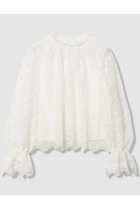 【アナイ/ANAYI】の【Eternal Line 2026】チュール刺繍ベル袖 ブラウス 人気、トレンドファッション・服の通販 founy(ファニー) ファッション Fashion レディースファッション Fashion for Women トップス・カットソー Cut & Sew Tops シャツ・ブラウス・オフィスカジュアル Elegant Blouses & Button-Ups キャミソール Camisole, Spaghetti Strap Top ジャケット Jacket, Outerwear スカラップ Scallop, Scalloped Edge スリーブ Sleeve, Long Sleeve / Short Sleeve チュール Tulip, Tulip Motif バランス Balance, Style Balance ロング Long, Long-Length エレガント 上品 Elegant 無地 Plain, Solid Color thumbnail オフホワイト|ID: prp329100004901488 ipo3291000000036678230