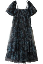 【メゾンスペシャル/MAISON SPECIAL】の2-way tulle Volume Flower Print Camisole Dress/2WAYチュールボリュームフラワープリントキャミワンピース BLK(ブラック)|ID: prp329100004901500 ipo3291000000036678368