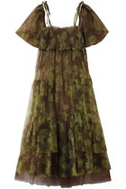 【メゾンスペシャル/MAISON SPECIAL】の2-way tulle Volume Flower Print Camisole Dress/2WAYチュールボリュームフラワープリントキャミワンピース BRN(ブラウン)|ID: prp329100004901500 ipo3291000000036678369