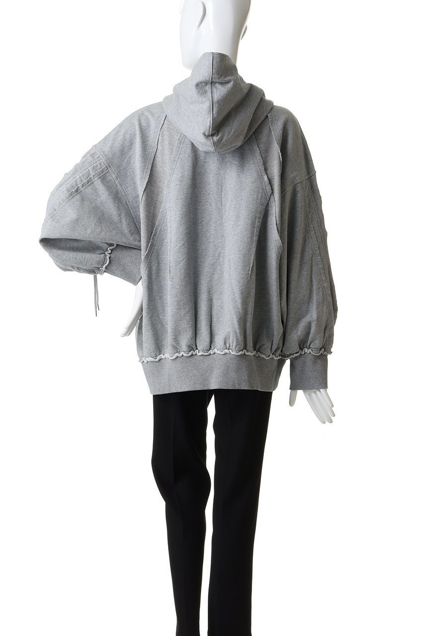 【メゾンスペシャル/MAISON SPECIAL】の【UNISEX】ワッフル切替スウェット レースアップZIPフーディー 人気、トレンドファッション・服の通販 founy(ファニー) 　ファッション　Fashion　レディースファッション　Fashion for Women　トップス・カットソー　Cut & Sew Tops　シャツ・ブラウス・オフィスカジュアル　Elegant Blouses & Button-Ups　レディースパーカー・カジュアルフーディー　Casual Hoodies & Sweatshirts　ロングTシャツ・Tシャツ　Longline T-Shirts & Tees　スウェット・クルーネックトップス　Sweatshirts & Crewnecks / Relaxed Fit Sweat Tops　カットソー・ベーシックTシャツ　Cut-and-Sewn Tops / Stretch Tees & Basics　ユニセックス　Unisex, Genderless　おすすめ　Recommended / Our Picks　ショルダー　Shoulder, Shoulder Strap　スウェット / スエット　Sweatshirt, Sweatwear　ドロップ　Drop Shoulder, Dropped Style　レース　Lace, Lace Fabric　ワッフル　Waffle, Waffle Knit　切替　Switching, Contrast Panel　other-4|ID: prp329100004901501 ipo3291000000036678389