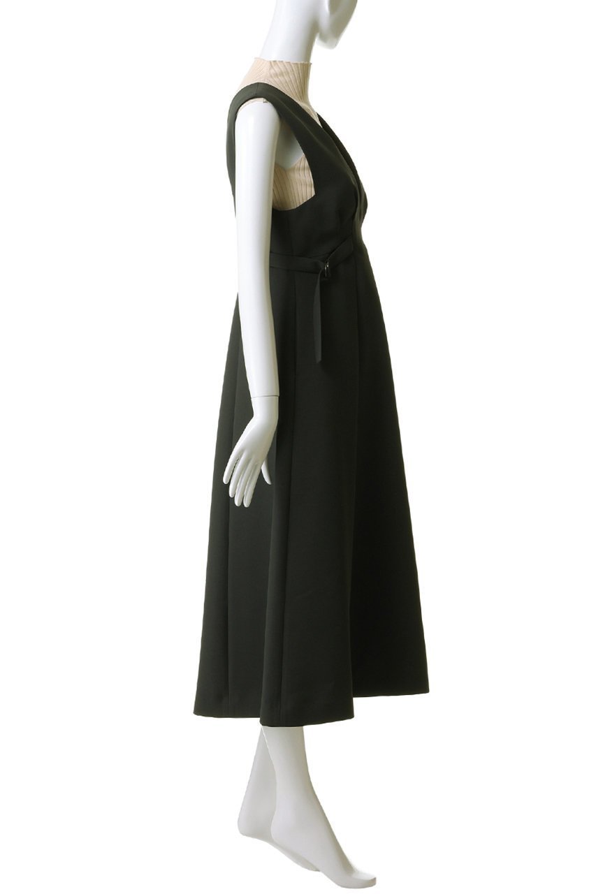 【ランバン オン ブルー/LANVIN en Bleu】のダブルクロスジャンバースカート 人気、トレンドファッション・服の通販 founy(ファニー) 　ファッション　Fashion　レディースファッション　Fashion for Women　スカート　Skirts　ワンピース　Dresses　スタイリッシュ　Stylish, Fashionable　ダブル　Double, Double-Breasted　チュニック　Tunic, Long Top　ロング　Long, Long-Length　other-3|ID: prp329100004901512 ipo3291000000036678502