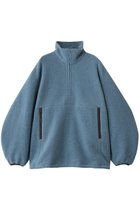 【クラネ/CLANE】のSLIVER HALF ZIP TOPS 人気、トレンドファッション・服の通販 founy(ファニー) ファッション Fashion レディースファッション Fashion for Women トップス・カットソー Cut & Sew Tops シャツ・ブラウス・オフィスカジュアル Elegant Blouses & Button-Ups ロングTシャツ・Tシャツ Longline T-Shirts & Tees カットソー・ベーシックTシャツ Cut-and-Sewn Tops / Stretch Tees & Basics ジップ Zip, Zipper スリーブ Sleeve, Long Sleeve / Short Sleeve ポケット Pocket, Pocket Detail ロング Long, Long-Length ワイド Wide, Wide Fit thumbnail BLUE|ID: prp329100004901518 ipo3291000000036678578