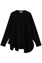 【エンフォルド/ENFOLD】のPLATE LONG-SLEEVE T-SHIRT 人気、トレンドファッション・服の通販 founy(ファニー) ファッション Fashion レディースファッション Fashion for Women トップス・カットソー Cut & Sew Tops シャツ・ブラウス・オフィスカジュアル Elegant Blouses & Button-Ups ロングTシャツ・Tシャツ Longline T-Shirts & Tees カットソー・ベーシックTシャツ Cut-and-Sewn Tops / Stretch Tees & Basics スリーブ Sleeve, Long Sleeve / Short Sleeve ドレープ Drape, Draping Fabric プレート Plate, Dish ベビー Baby, Babywear モチーフ Motif, Design Theme ロング Long, Long-Length 今季 This Season, Current Season thumbnail ブラック|ID: prp329100004901534 ipo3291000000036678716